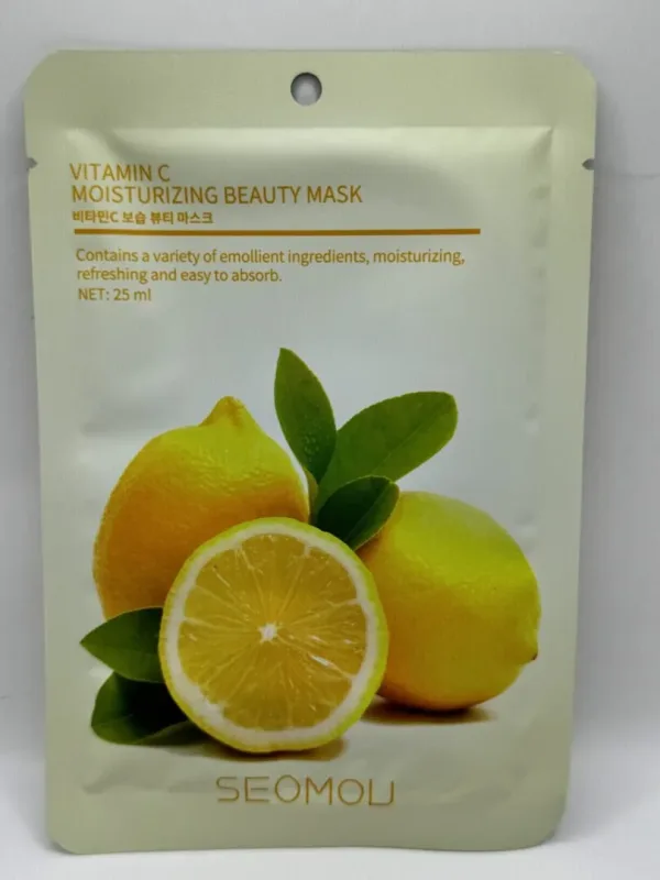 mascarilla facial hidratante con vitamina c