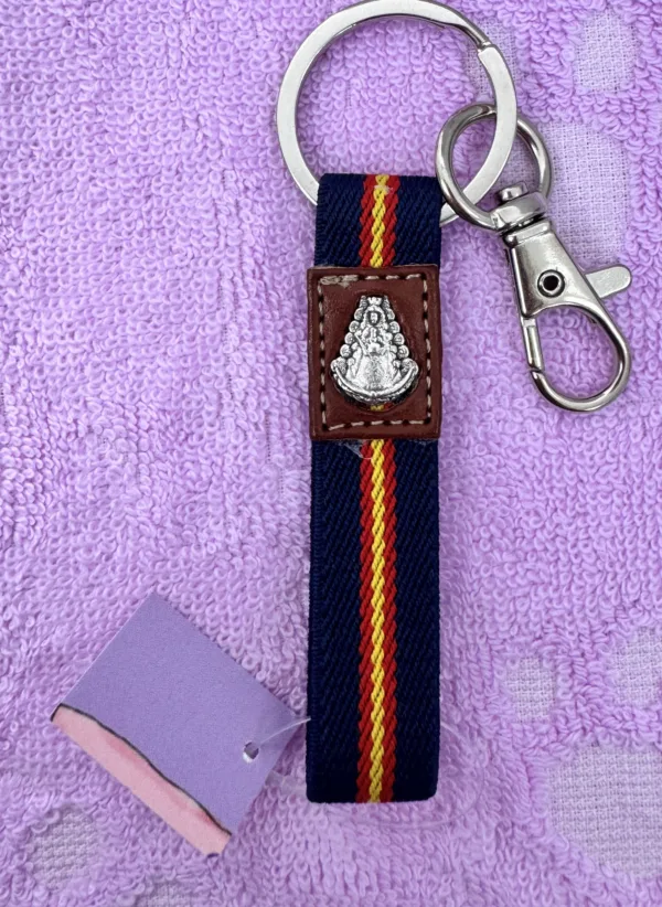 llavero virgen rocío
