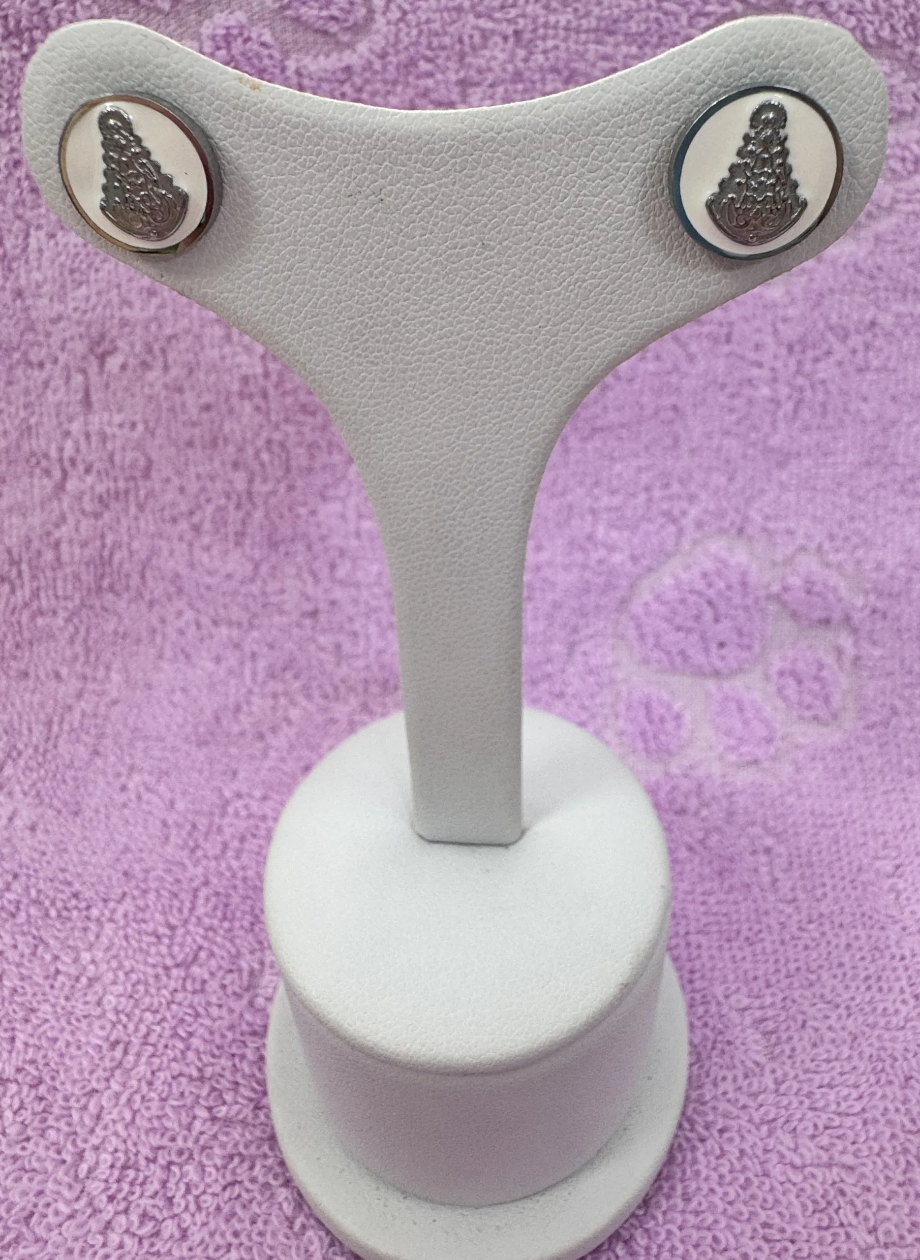 pendientes rocío botón