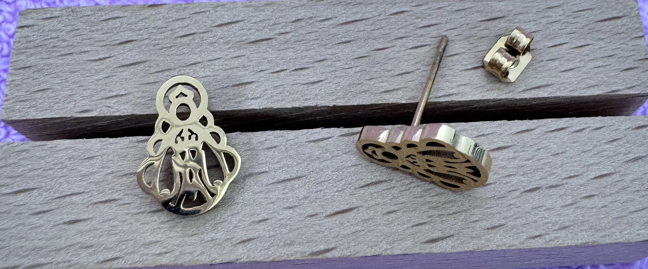 pendientes virgen rocío
