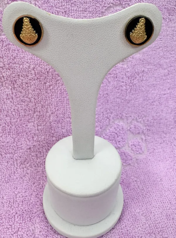 pendientes rocío botón
