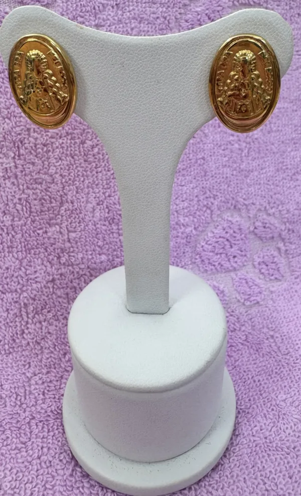 pendientes rocío ovalado