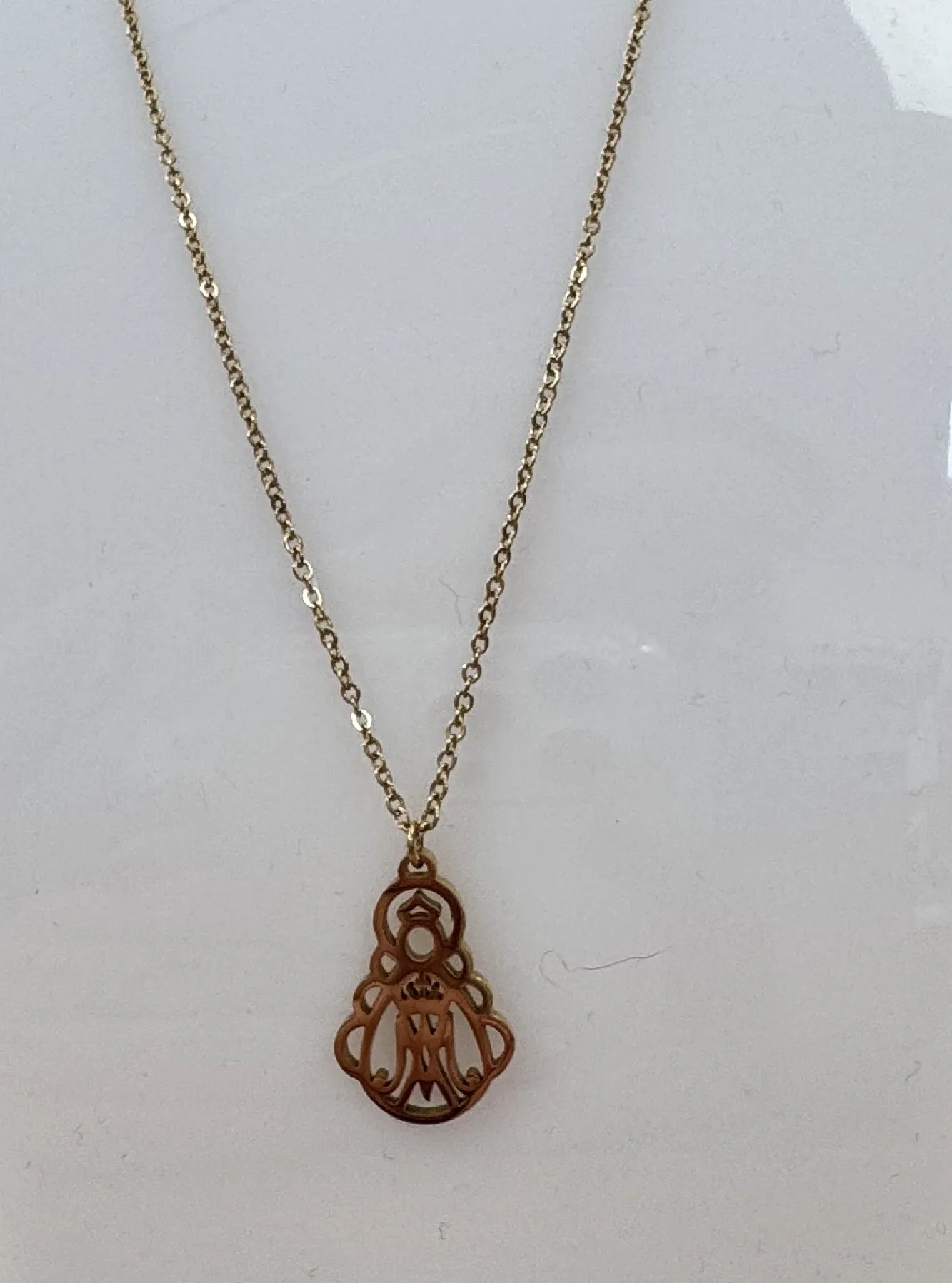collar virgen rocío