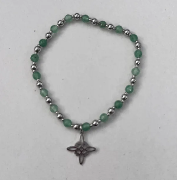 pulsera piedra nudo brujas