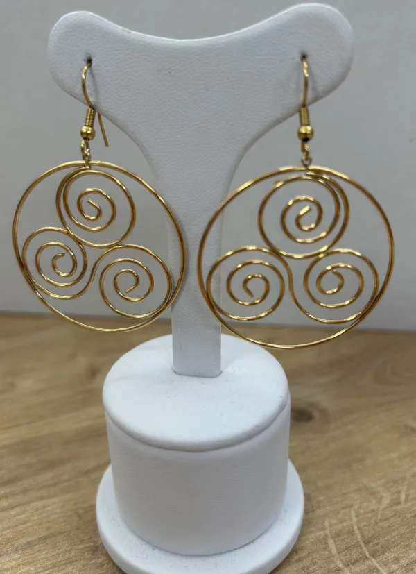 pendientes espiral