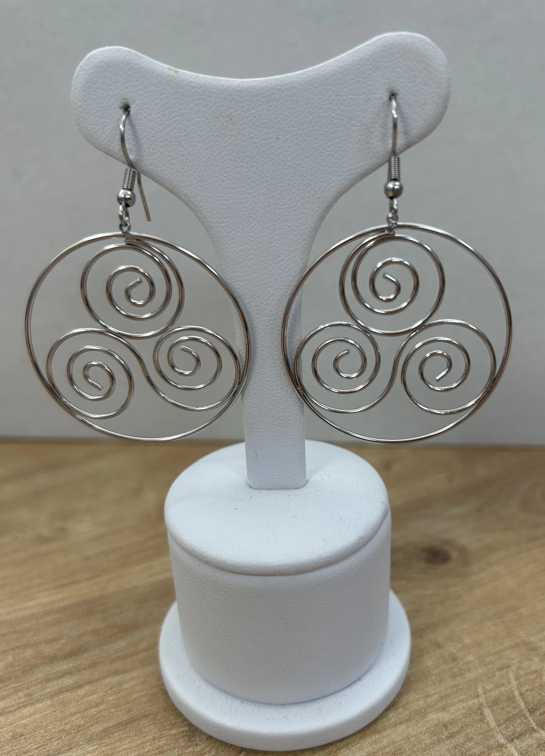 pendientes espiral