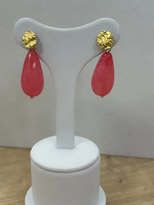 pendientes coral