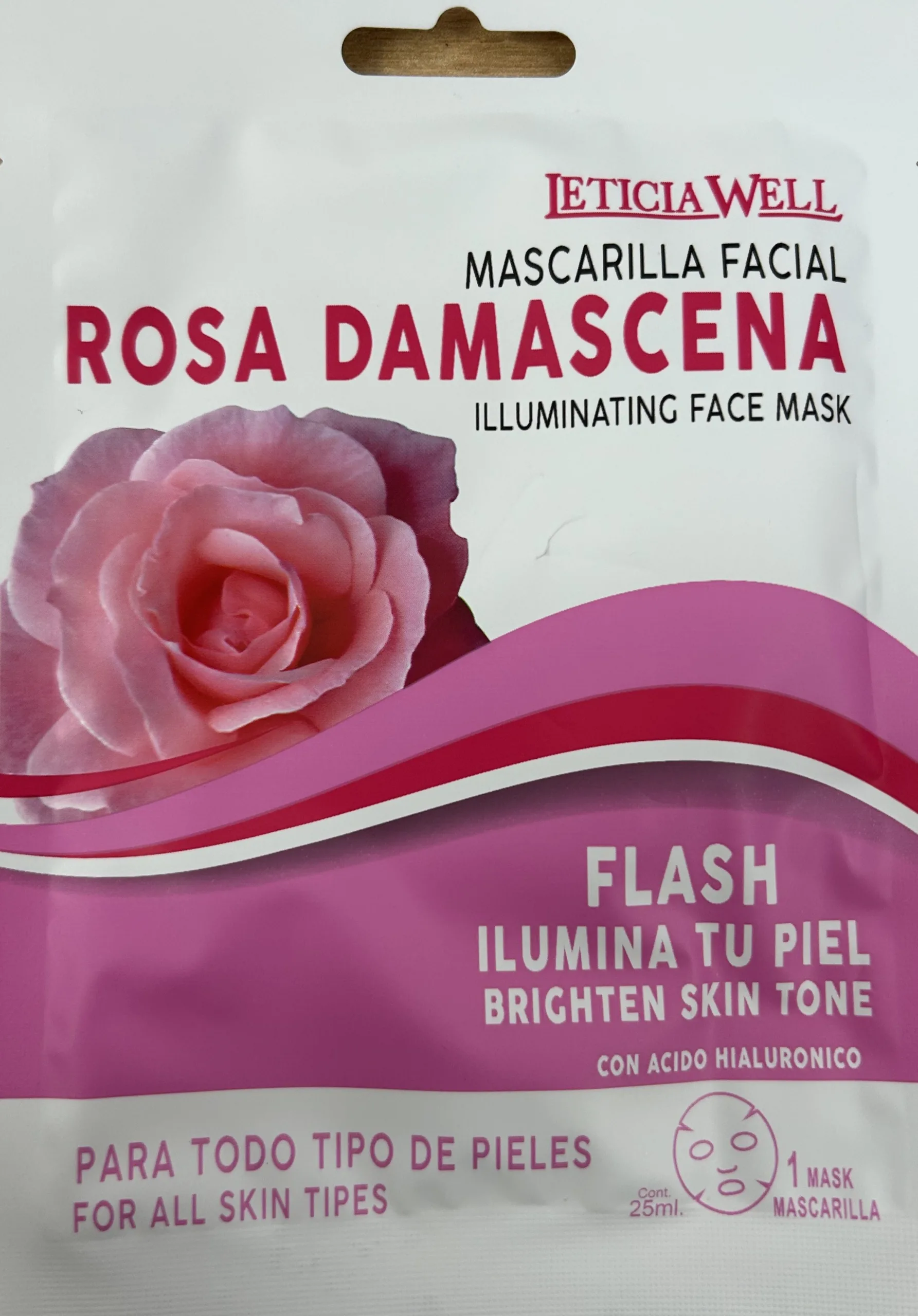 mascarilla facial rosa mosqueta