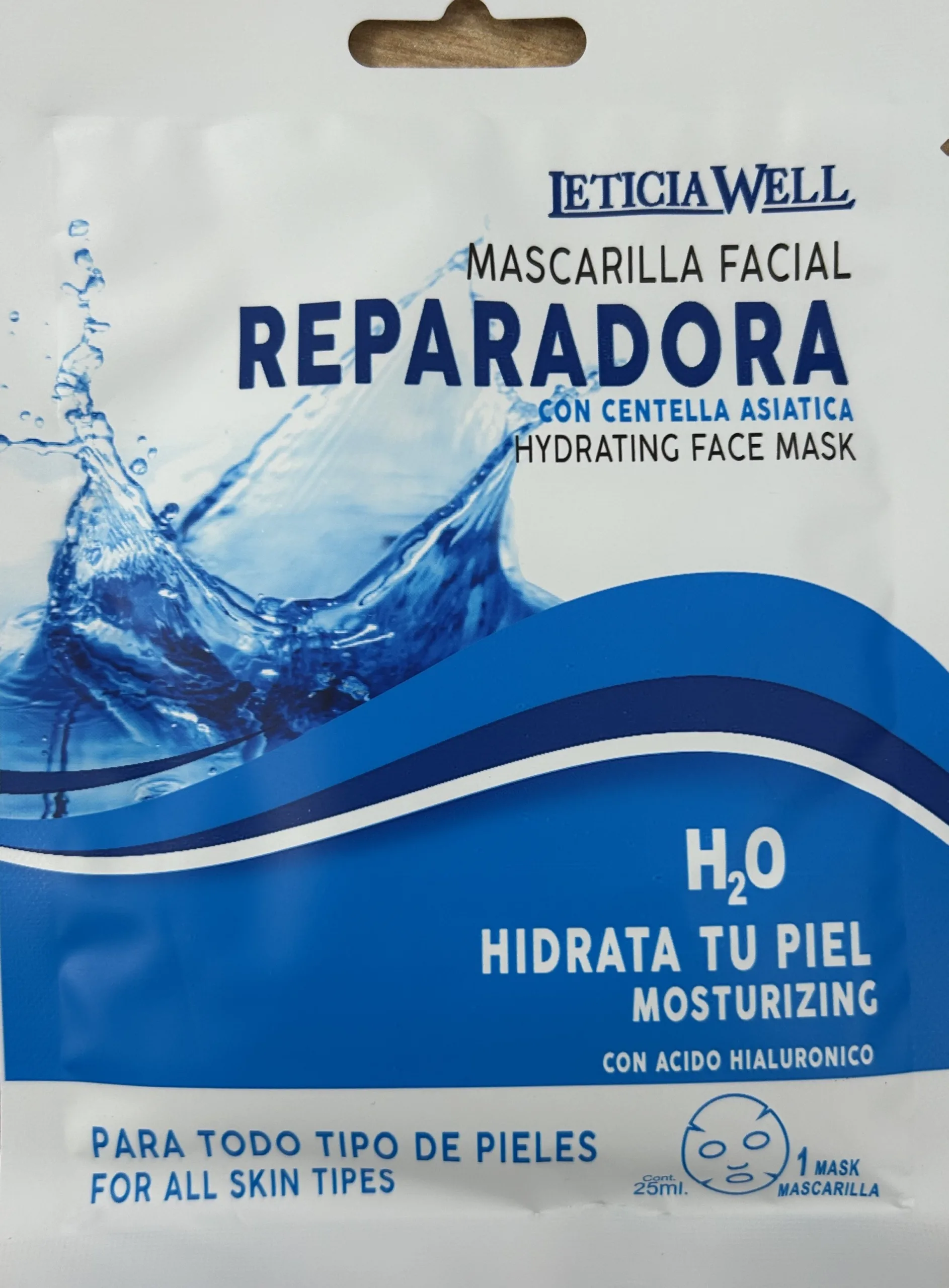 mascarilla facial reparadora