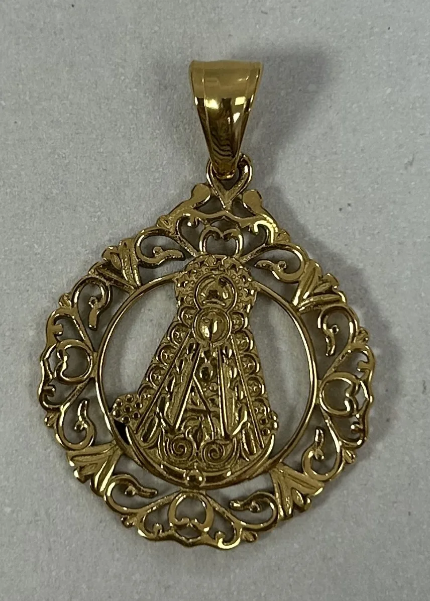medalla rocío redonda