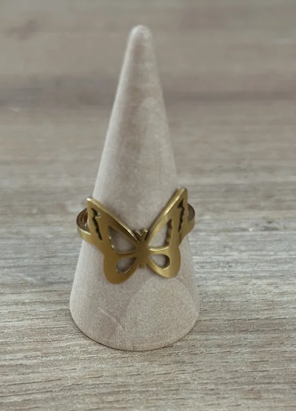 anillo mariposa