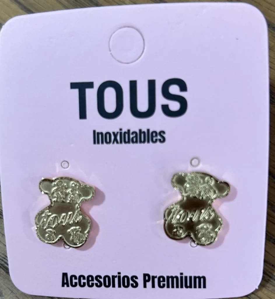 pendientes tous relieve