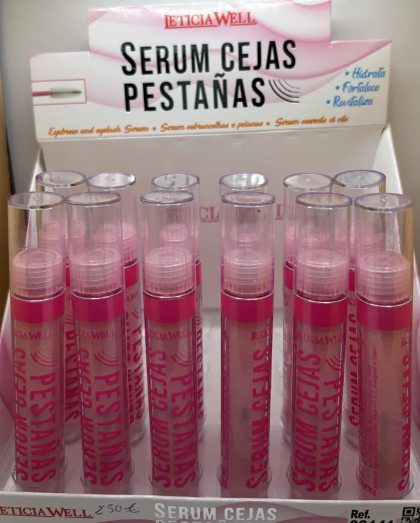serum cejas y pestañas.