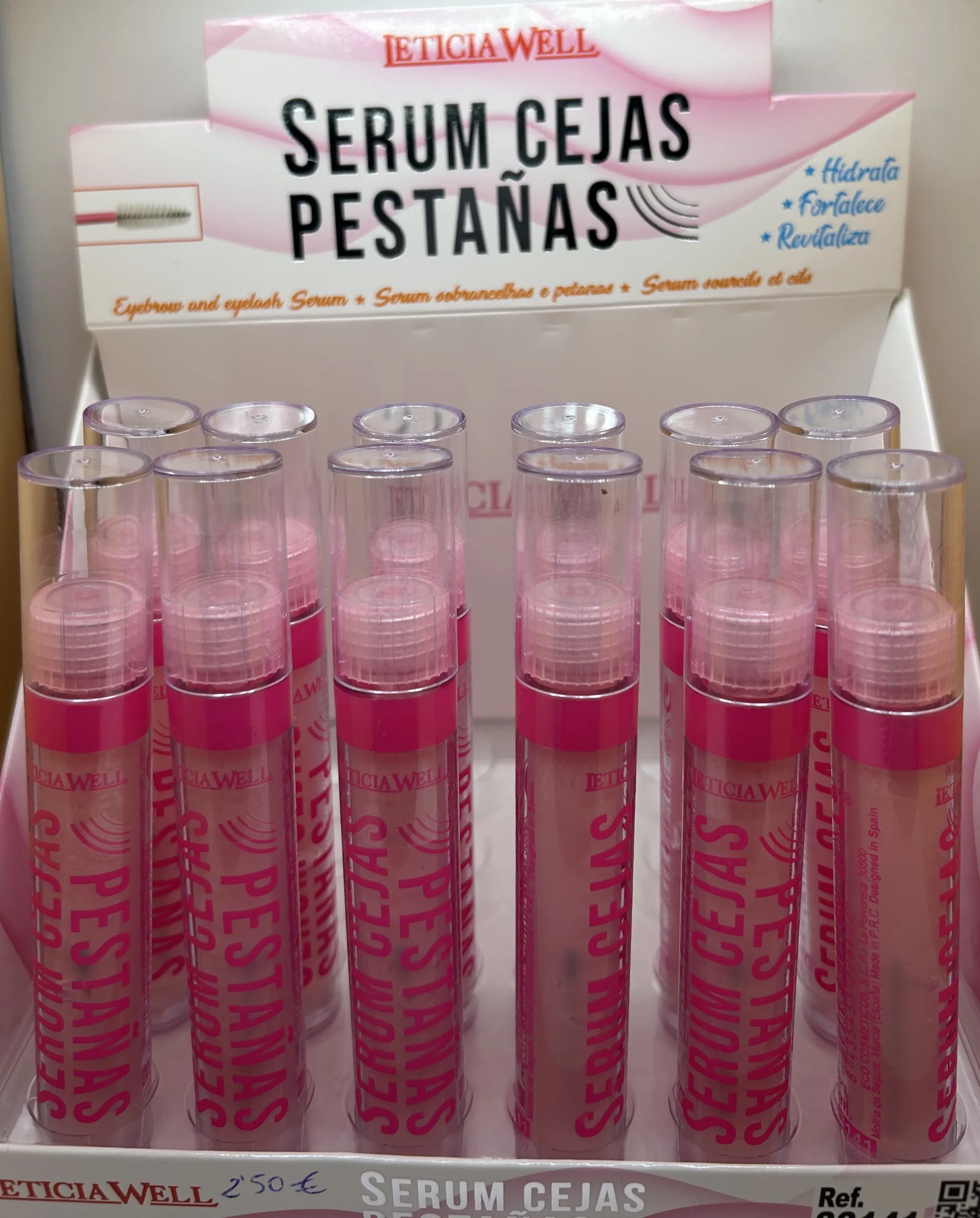 serum cejas y pestañas.