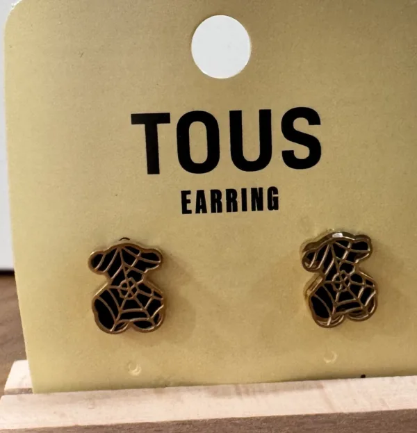 pendientes tous negro