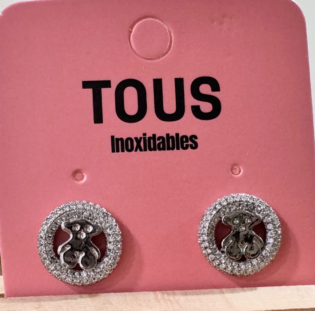 pendientes tous botón