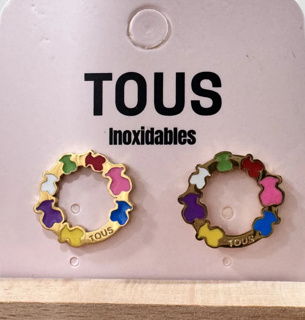 pendientes tous circulo