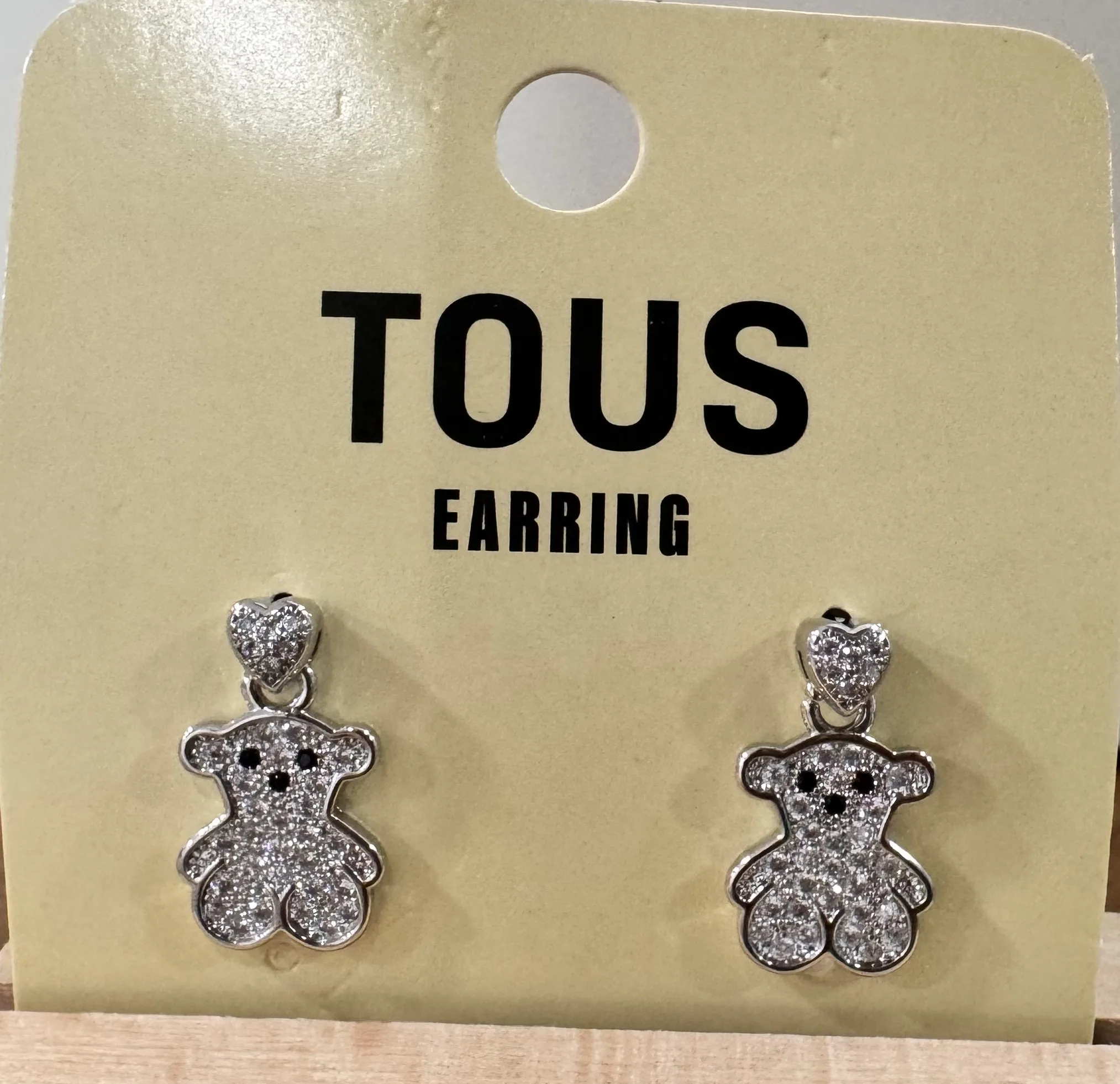 pendientes tous brillo